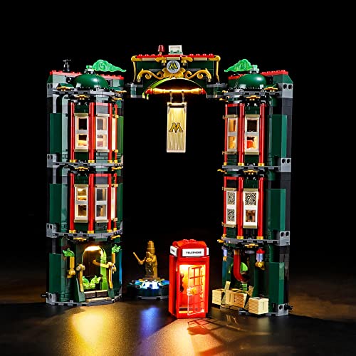 GEAMENT LED Light Kit Compatible with Lego The Ministry of Magic - Lighting Set for 76403 Building Model (Model Set Not Included)