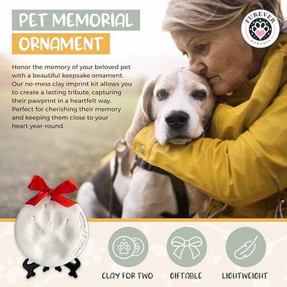 Pet Paw Print Kit for Dogs, Dog Paw Print Kit for Cats, Dog Keepsake Gift