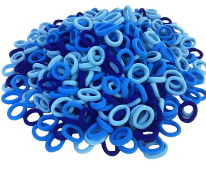 500 Pcs Brown Cloth Loom Bands Refill, Elastic Fabric Loom Loops - color: Brown