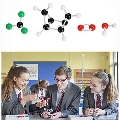 YOPAY 240 Pieces Molecular Model Kit, Organic and Inorganic Chemistry Molecular Structure Model, 86 Atoms and 153 Links and 1 Short Link Remover Tool - size: Medium