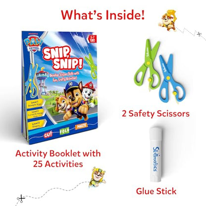 Skillmatics Snip Snip PAW Patrol, Scissor Skills, Felt Craft, Gift for Kids - style: 2. PAW Patrol