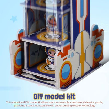 Toddmomy Elevator Toy Kids Science Kit Working Model School Project