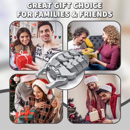 Beetle Fidget Toys Adults, Metal Fidget Toys Fidget Clicker, Creative Beer Bottle Opener, Office Executive Desk Toy for Stress Relief, Anxiety & ADHD, Focus Tool for Men & Women (Silver) - color: Silver