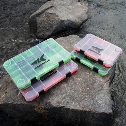 KastKing Utility Tackle Boxes, 3600 and 3700 Fishing Tackle Trays - color: Green Camouflage, size: 3600(4Pack)