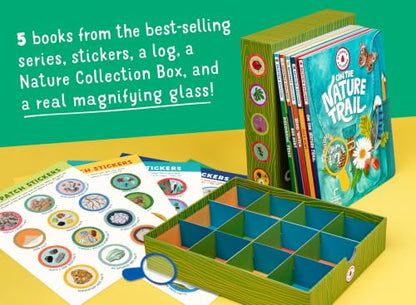 Backpack Explorer 5-Book Set with Nature Collection Box