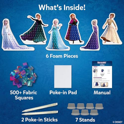Skillmatics Poke-in Art – Disney Frozen, Wood Craft Kit, Gift for Kids - style: 6. Disney Frozen