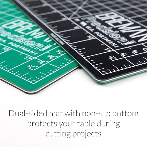 WA Portman Self-Healing Cutting Mat, Crafting Knife, 36'' Metal Ruler Set - size: 24x36