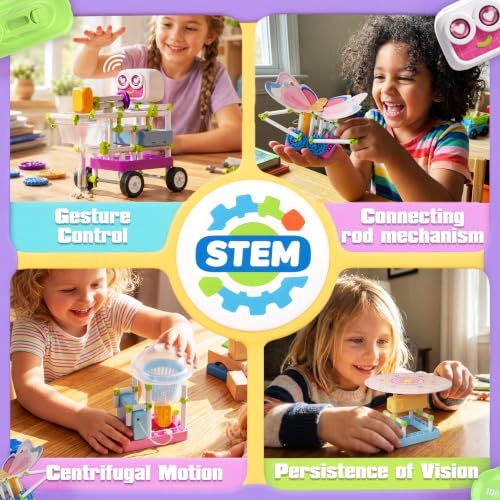 SMILESSKIDDO Science Kit for Girls 130+ Experiments, STEM Toys - color: Light Blue
