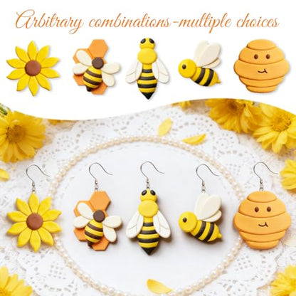 ORIGACH 17 PCS Bee Polymer Clay Cutters Set - style: Bee