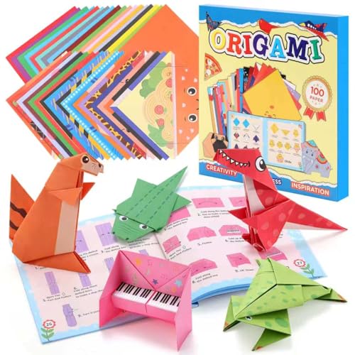 Sawnfay Origami Kit for Kids Ages 5-8 8-12