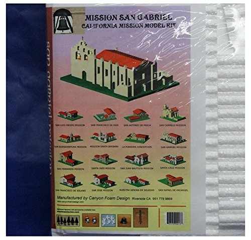 California Mission Model Kit San Gabriel Arcangel