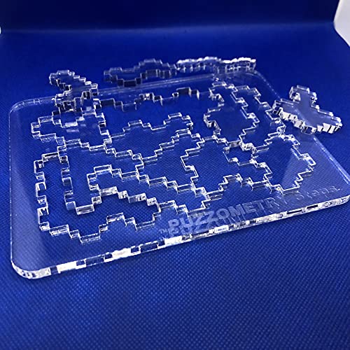 Puzzles (Puzzometry Steps) - Puzzometry: The Hardest Puzzle You'll Never Solve. Brainteaser, Logic Puzzle, Brain Teaser. Try All Seven Varieties of Puzzometry! - style: Puzzometry Steps