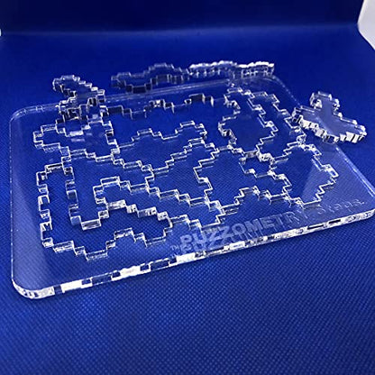 Puzzles (Puzzometry Steps) - Puzzometry: The Hardest Puzzle You'll Never Solve. Brainteaser, Logic Puzzle, Brain Teaser. Try All Seven Varieties of Puzzometry! - style: Puzzometry Steps