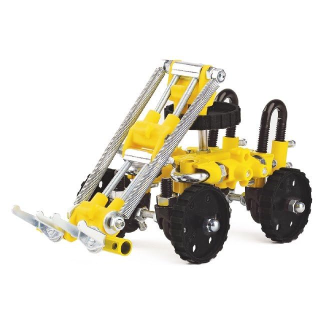 The Off Bits Build Your Own Excavator Toy, 150+ Pcs Vehicle Construction Toys, LoaderBit Educational Stem Building Toys, STEAM Gift for Kids, Engineering Kit for Kids 8 9 10 11 12 Years Old - style: LoaderBit