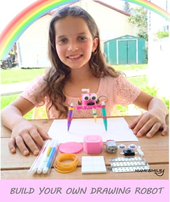 DIY STEM Toys Arts and Crafts for Girls Ages 8-12-14, Birthday Gift Project - color: Pink- Stem Craft for Girls