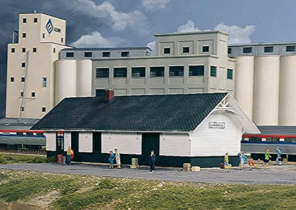 Walthers Cornerstone Clarkesville Depot 933-3240 N Scale Model Railroad - Structure Kit - style: Clarkesville Depot