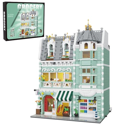 Grocery Store Modular Mini Building Set for Adults 2225PCS - style: Mini Grocery Store