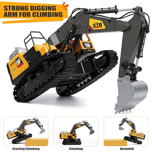 Remote Control Excavator Toys, Rc Digger Construction Vehicles