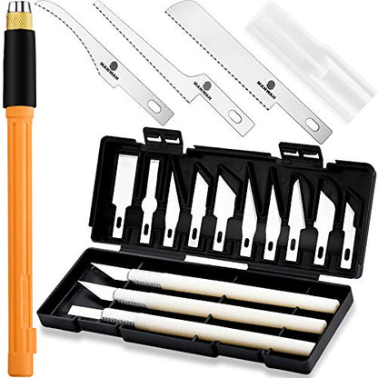 2 Sets Model Craft Hand Hobby Saw Kit for Miniatures Handcrafted DIY Models