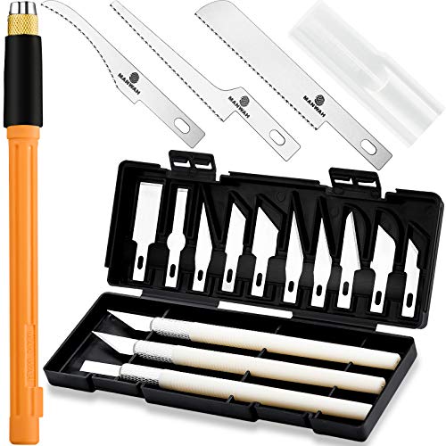 2 Sets Model Craft Hand Hobby Saw Kit for Miniatures Handcrafted DIY Models