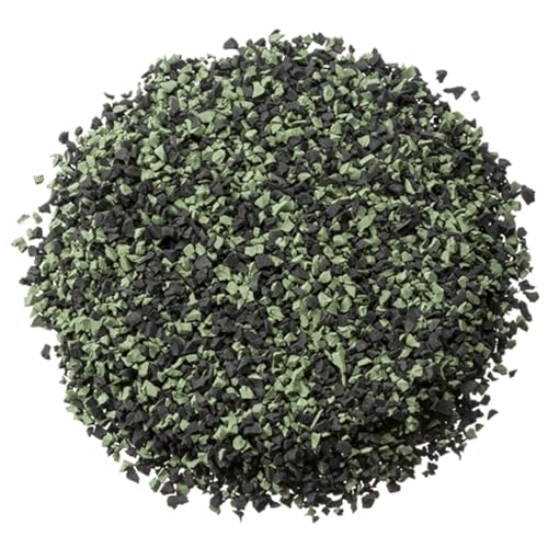Poured-in-Place Surfacing Repair Kit Fix Rubber Playground (Green/Black, Standard) - color: Green/Black, size: Standard