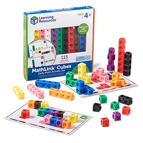Learning Resources MathLink Cubes Early Math Activity Set - style: Activity Set