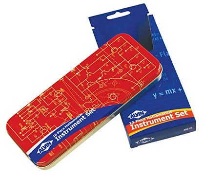 Alvin, MS10, Mathematical Instrument Kit - 10-Piece Set