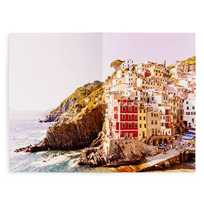 Galison Gray Malin Cinque Terre 1000 Piece Puzzle, Collector Book Box - color: Cinque Terre
