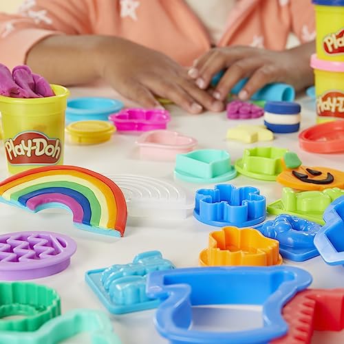Play-Doh Holiday Set of Tools, 43 Accessories & 10 Modeling Compound Colors, Kids Toys, Holiday Arts and Crafts for Kids 3+ (Amazon Exclusive)