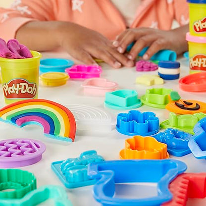 Play-Doh Holiday Set of Tools, 43 Accessories & 10 Modeling Compound Colors, Kids Toys, Holiday Arts and Crafts for Kids 3+ (Amazon Exclusive)
