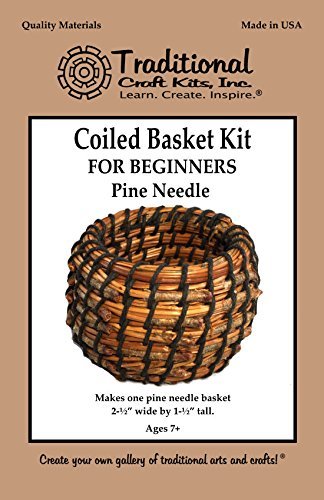 Traditional Craft Kits Beginner Basket Weaving Kit Set of 6