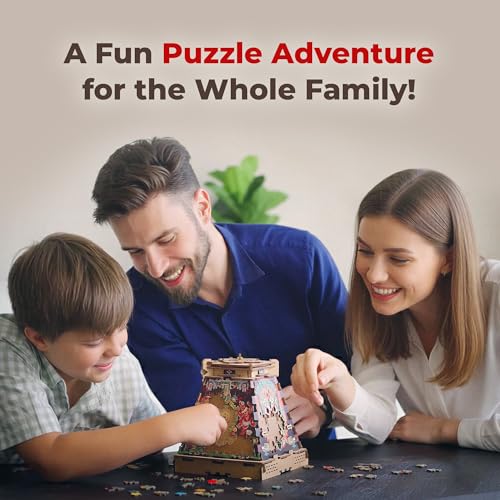 iDventure Cluepuzzle Pyramid of the Sun, Puzzle Box for Adults and Families - color: Basegame Sun Pyramid