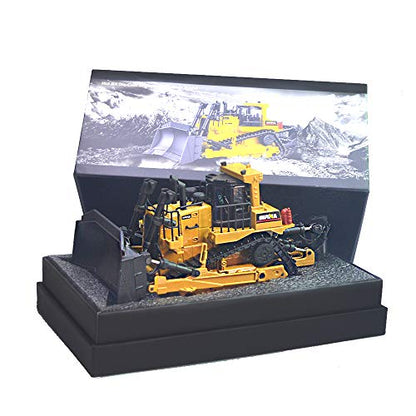Ailejia 1/50 Scale Diecast Truck Alloy Models Bulldozer Vehicle Construction Vehicle Model Engineering Car Toy boy Gift (Bulldozer) - color: Timber Grab