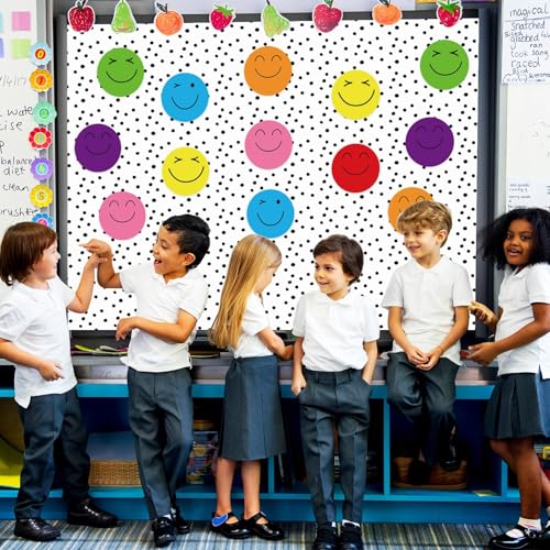 Qyeahkj Black Dot Bulletin Board Paper Roll Black Polka Dot Bulletin Board Background Paper Fade Resistant Classroom Decoration Poster Art Craft Home Wall Education Decor Supplies 17.7in x 20ft - style: Black Dot