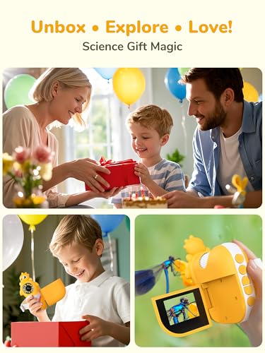 Digital Microscope for Kids - Handheld Pocket 1000X Zoom with 2" Screen Digital Kids Microscope, Portable Compact Body, for Education and Outdoor Activities
