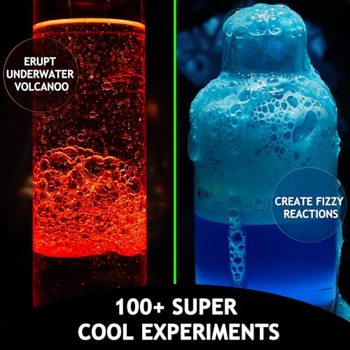 Japace 100+ Experiments Science Kit for Kids, Chemistry and Physics Set