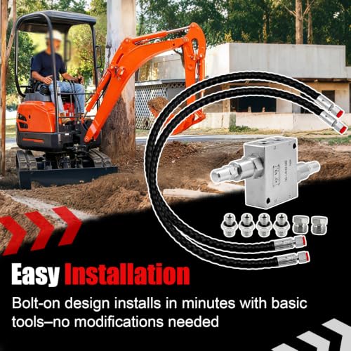 Mini Excavator Cushion Valve Kit Fit for Hydraulic Swivel Motor