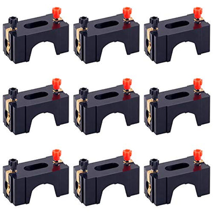 10 Pcs Series or Parallel D Battery Holder Set, Plastic D-Cell Battery Holder, Physical Science Battery Holder, Labs Basic Beginner Circuit Kit - style: Parallel D Battery Holder