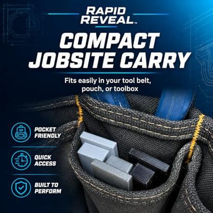 Supply Sons - Rapid Reveal Trim Tool - 7/16" Trim Gauge - Door Reveal Marking Tool - Durable Plastic - Accurate Jamb Marking - Finish Carpentry & Woodworking Tool - Made in The USA (7/16 Inch Spacer) - size: 7/16 Inch