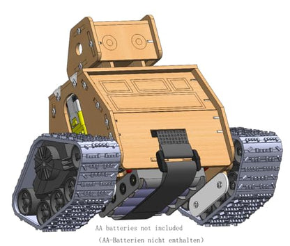 STEM Projects for Kids Ages 10-16, Wooden Model Car Kits, Gifts for Boys 9-16, Science Educational Crafts Building Kit,RC Tank
