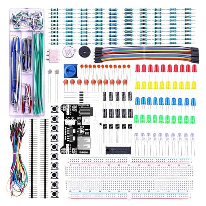 Breadboard Kit, 830 Tie-Points, with Power Supply Module