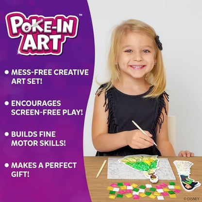 Skillmatics Poke-in Art – Disney Princesses, Wood Craft Kit, Gift for Kids - style: 3. Disney Princess