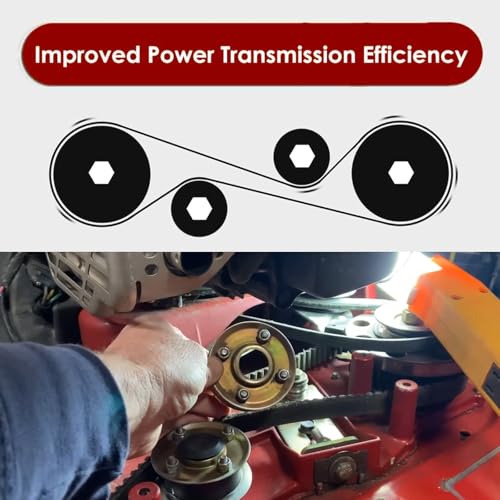 131-4529 Mower Idler Pulley Kit & 120-3335 Belt fits for Toro TimeMaster 30” Idler Pulley Kit,fits Model 20199,20200,20975, 20977.etc Mower