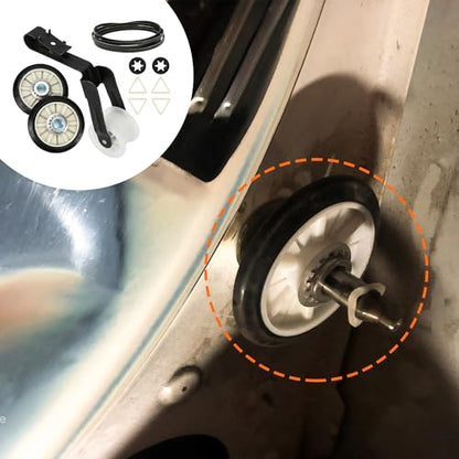 4392065 Dryer Repair Kit with 341241 Dryer Belt, 349241T Drum Rollers & 691366 Idler Pulley – Dryer Parts Compatible with Maytag MEDC200XW0 MEDC215EW1 MEDC400VW0 MED5800TW0 MED5805TW0 MED5830TW0