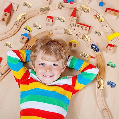 24 Pack DIY Wooden Car Toys Unfinished Wood Car to Paint Wooden Craft Vehicles for Students Home DIY Crafts Activities, 12 Styles