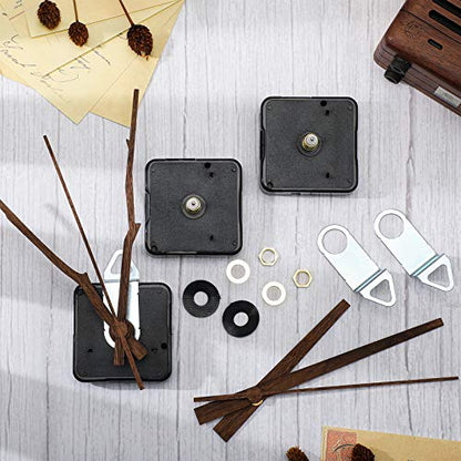 Mudder 4 Pcs Clock Mechanism Replacement Kit, Fit for 14 Inch Clock,20 mm - size: Fit for 14 Inch Clock,20 mm