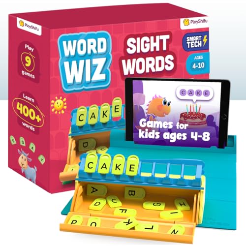 PlayShifu Word Wiz – Plugo Letters Learning Kit | Build Reading, Spelling & Grammar Skills for Kids Ages 4–10 - style: Letters