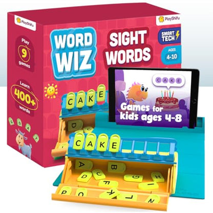 PlayShifu Word Wiz – Plugo Letters Learning Kit | Build Reading, Spelling & Grammar Skills for Kids Ages 4–10 - style: Letters