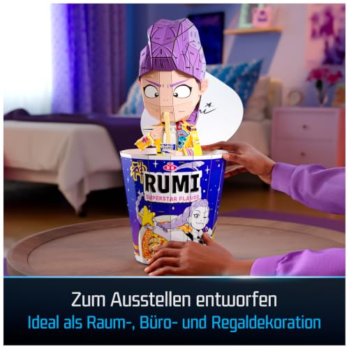 4D Build Kpop Demon Hunters Rumi in Ramyeon Cup 3D Puzzle Model Kit - style: Rumi in Ramyeon Cup,138 pcs