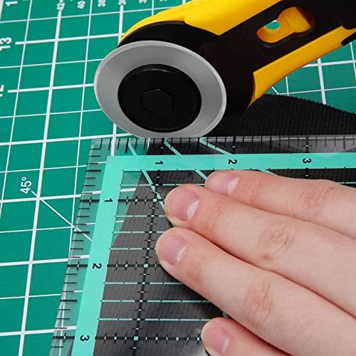 MANUFORE Quilting Ruler 4-Piece Square Sewing Acrylic Ruler Quilting Tools - style: 4pcs Square IN